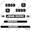Image of Fits John Deere 590D Decal Kit Excavator