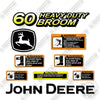Image of Fits John Deere 60 Heavy Duty Decal Kit Broom