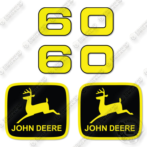 John Deere 60 Decal Kit Tractor- Aftermarket Kit