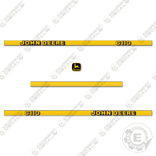 Fits John Deere 6110 Decal Kit Tractor