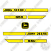 Image of John Deere 650 Decal Kit Grain Cart - Aftermarket Kit