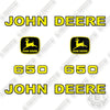 Image of John Deere 650 Decal Kit Hay Rake- Aftermarket Kit