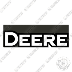 Fits John Deere 650J Rear Decal