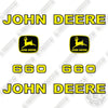 Image of John Deere 660 Decal Kit Hay Rake- Aftermarket Kit