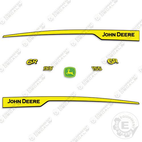Fits John Deere 6R-155 Decal Kit Tractor