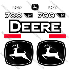 John Deere 700P Decal Kit Dozer- Aftermarket Kit