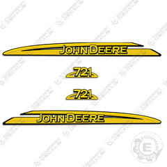Fits John Deere 721 Decal Kit Loader Attachment
