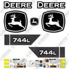 Image of Fits John Deere 744L Decal Kit Wheel Loader