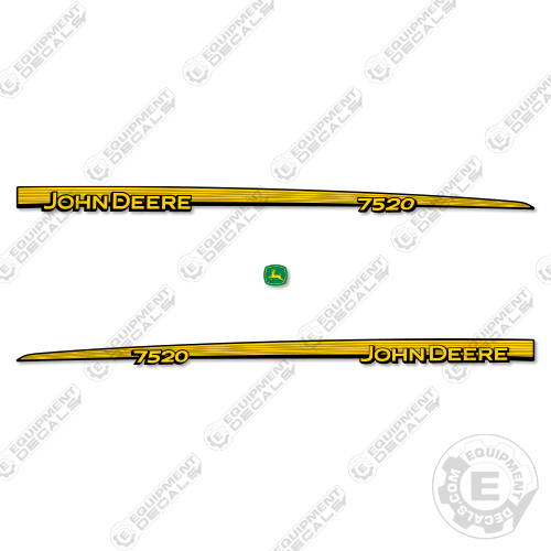 Fits John Deere 7520 Decal Kit Tractor