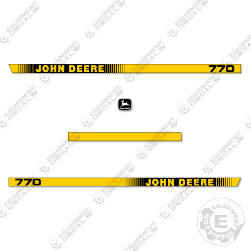 Fits John Deere 770 Decal Kit Tractor