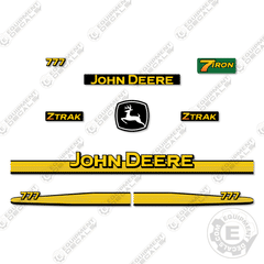 Fits John Deere 777 Decal Kit Mower