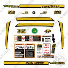 Fits John Deere Gator 825i Decal Kit Utility Vehicle - WITH DOOR STRIPES