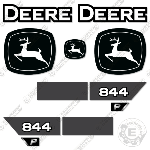 Fits John Deere 844P Wheel Loader Decal Kit