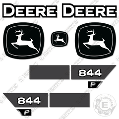 Fits John Deere 844P Wheel Loader Decal Kit