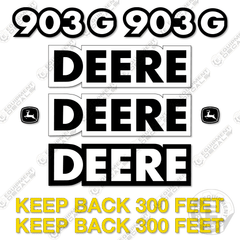 Fits John Deere 903G Decal Kit Feller Buncher
