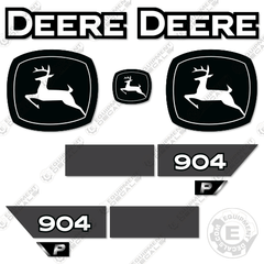 Fits John Deere 904P Wheel Loader Decal Kit
