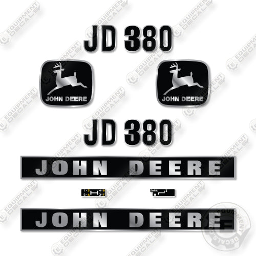 John Deere JD380 Decal Kit Forklift- Aftermarket Kit