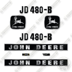 John Deere JD480-B Decal Kit Forklift- Aftermarket Kit