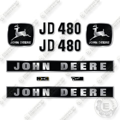 John Deere JD480 Decal Kit Forklift- Aftermarket Kit