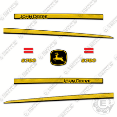 Fits John Deere S780 Decal Kit Combine