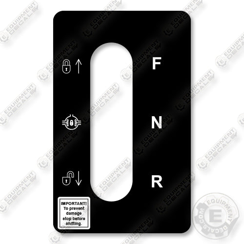 John Deere TX Shift UC33425 Decal Kit UTV - Aftermarket Kit