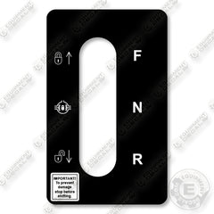 John Deere TX Shift UC33425 Decal Kit UTV - Aftermarket Kit