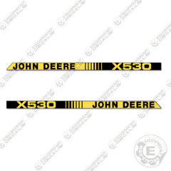 Fits John Deere X530 Riding Mower Decal Kit - CUSTOM