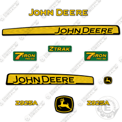Fits John Deere Z925A Decal Kit Riding Mower