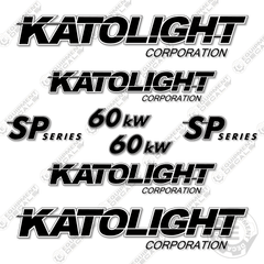 Fits Katolight 50kw Decal Kit Generator