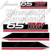 Image of Fits Kawasaki 65TMV-2 Decal Kit Tool Carrier