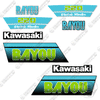 Image of Fits Kawasaki Bayou 220 Decal Kit ATV