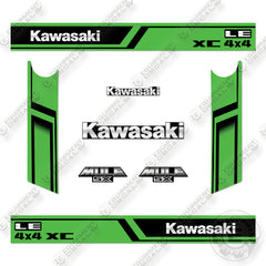 Kawasaki Mule SX 4X4 XC LE Decal Kit UTV - Aftermarket Kit