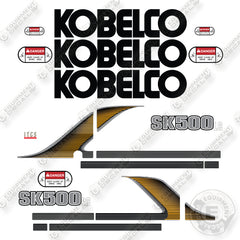 Fits Kobelco SK500LC-9E Decal Kit Excavator