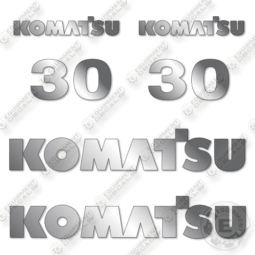 Komatsu FG30T-17 Decal Kit Forklift- Aftermarket Kit