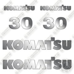 Komatsu FG30T-17 Decal Kit Forklift- Aftermarket Kit