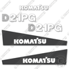 Image of Fits Komatsu D21PG-7 Decal Kit Dozer