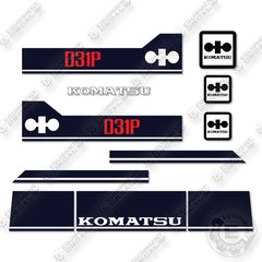 Fits Komatsu D31P-18 Decal Kit Tractor