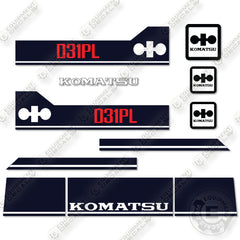 Fits Komatsu D31PL-18 Decal Kit Tractor