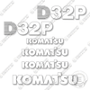 Image of Fits Komatsu D32P-1 Decal Kit Dozer