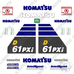 Fits Komatsu D61PXI-23 Decal Kit Dozer