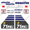 Image of Fits Komatsu D71PXi-24 Decal Kit Dozer
