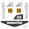 Image of Fits Komatsu FB25SHU-6 Decal Kit Forklift
