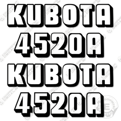 Fits Kubota 4520A Decal Kit Tractor