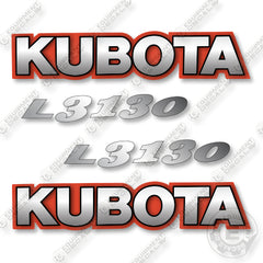 Kubota L3130 Hood Decals Decal Kit Tractor- Aftermarket Kit