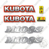 Image of Kubota M108S Decal Kit Tractor - Aftermarket Kit