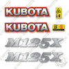 Image of Kubota M125X Decal Kit Tractor - Aftermarket Kit