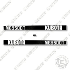Kubota M6950DT Decal Kit Tractor - Aftermarket Kit