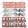 Image of Kubota M7040 Decal Kit Tractor  - Aftermarket Kit