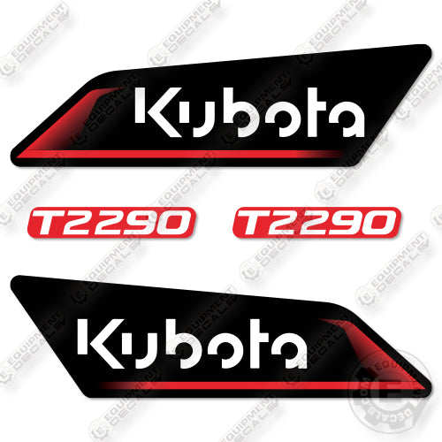 Fits Kubota T2290 Decal Kit Mower