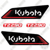 Image of Fits Kubota T2290 Decal Kit Mower